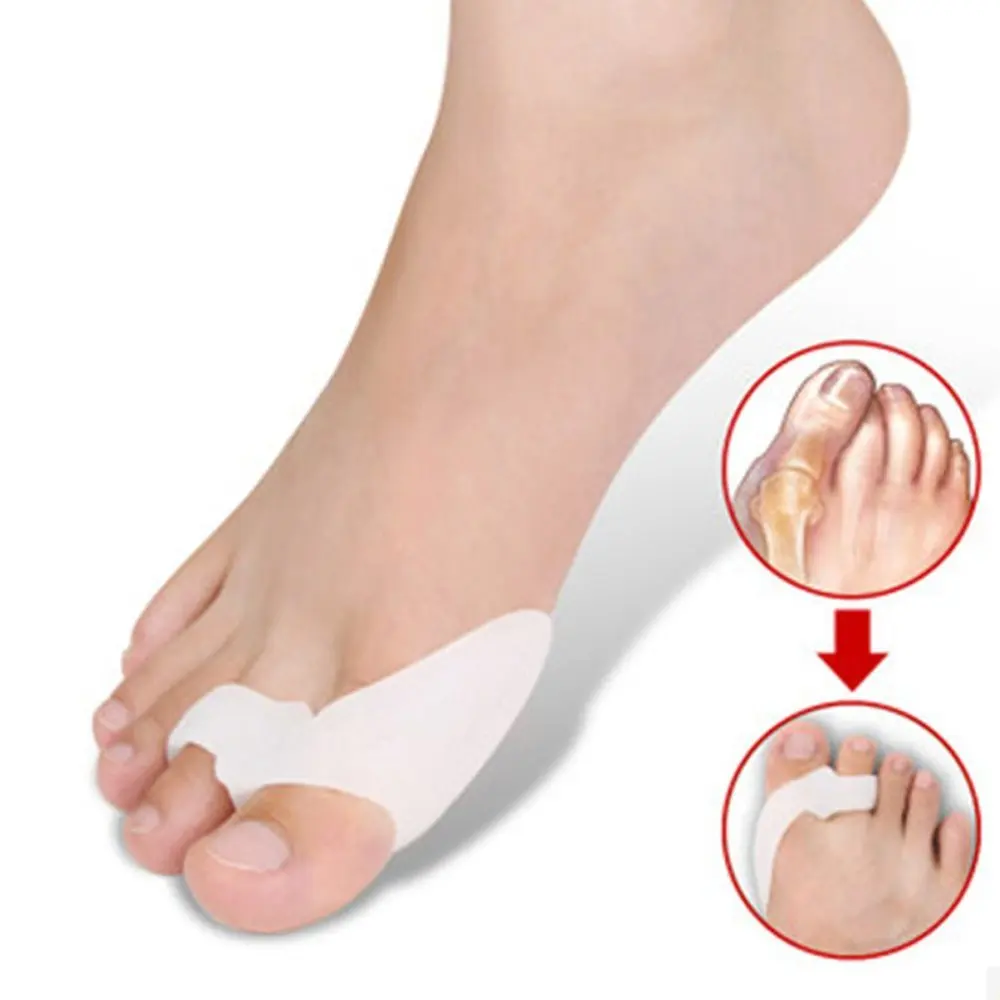 Hallux вальгусный ортопедический носок прибор силиконовая стелька носок сепаратор Массажер для облегчения боли