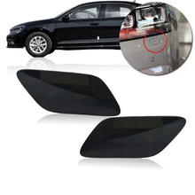 CAPQX 1 пара налобных фар крышка водяного сопла для Фольксваген Пассат налобный фонарь спрей Омыватель крышка