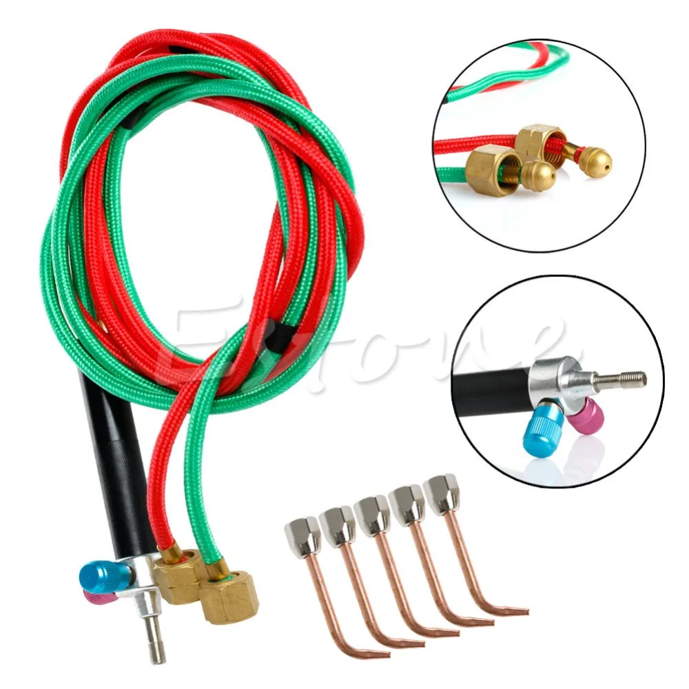 

A40 New Hot Sale Jewelers Micro Mini Gas Little Torch Welding Soldering Kit & 5 Tips