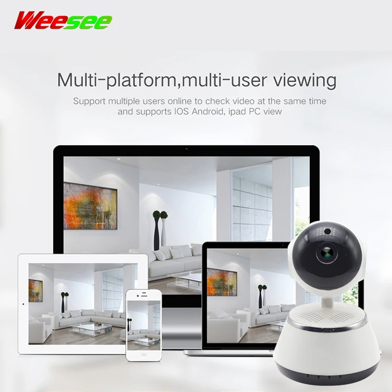 Weesee V380 720P P2P ночного видения умный робот детский wifi беспроводной двухсторонний аудио Домашняя безопасность IP CCTV камера