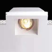 Светодиодный встраиваемые гипса потолочный светильник, гипс, лампа, чистый белый trimless Точечный светильник, светодиодный пятна светильник, светодиодный вниз светильник с светодиодный лампы