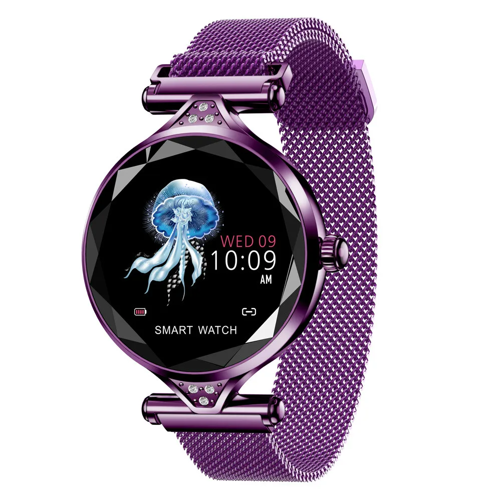 

Women Fashion Smart Watch 2019 Blood Pressure Heart Rate Sleep Monitor Pedometer luxury ladies Smartwatch Gift for Girl