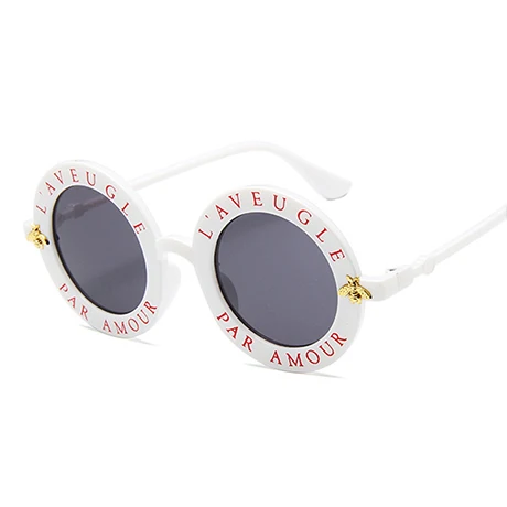 Rilixes новейшие модные круглые солнцезащитные очки для женщин, брендовые дизайнерские винтажные градиентные солнцезащитные очки UV400 Oculos Feminino Lentes - Цвет линз: Серо-голубой