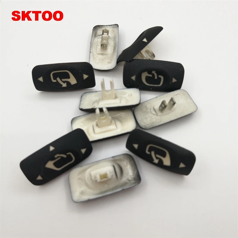 

SKTOO 10pcs Fit for Peugeot 307/new Elysee Sega lifter rearview mirror mirror adjustment switch button(Electric folding)