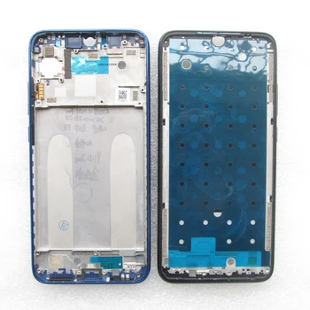 

10 PCS For Xiaomi Redmi Note 7 Middle Frame Housing Bezel For Note 7 Pro LCD Supporting Front Frame With Power Volume Button