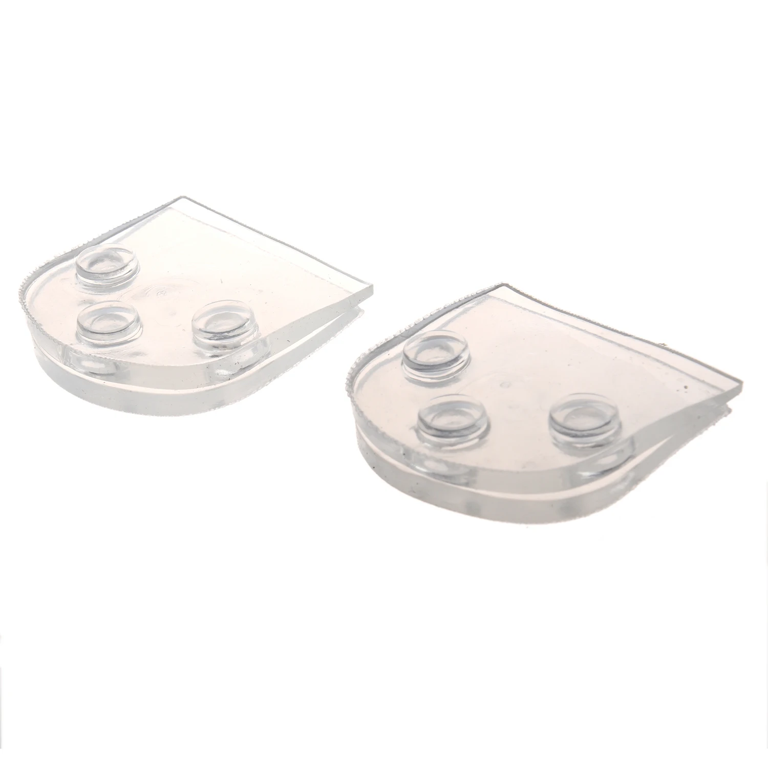 

TEXU 1 Pair 3 layer Silicone Height Increasing Sorties Shoe Insoles Pads Heel Elevators