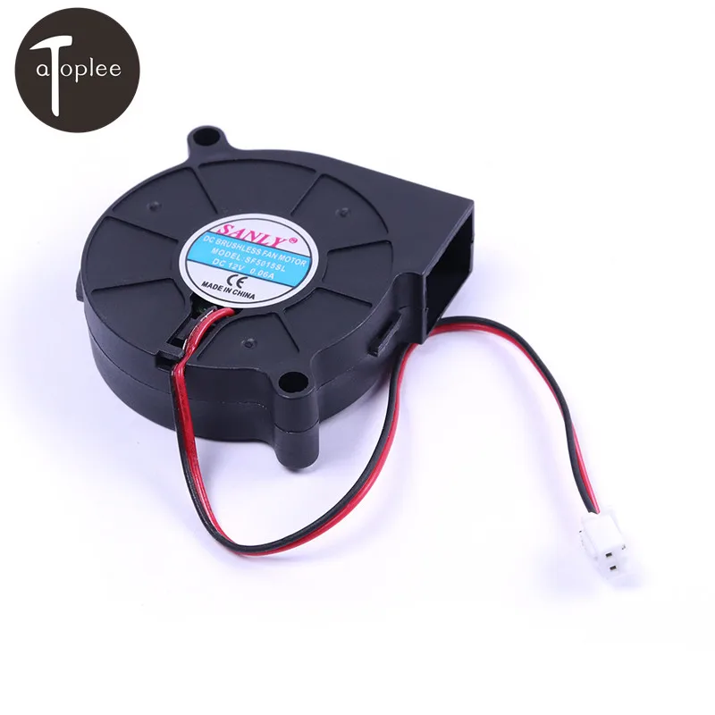 Вентилятор для турбинного охлаждения 1 шт. DC 12 В 0 06a SF5015SL 1.8CFM|blower fan|blower cooling fanblower