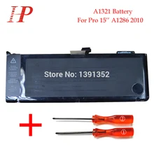 Original neue a1321 akku für macbook pro 15 ”a1286 batterie 2010 mc371 372 373 10,95 v 77.5wh mit schraubendreher