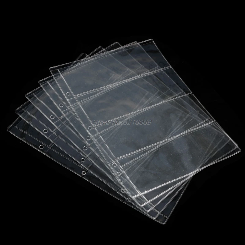 

Album Pages 4 Pockets Money Bill Note Currency Holder Storage Collection 1 Sheet Whosale&Dropship