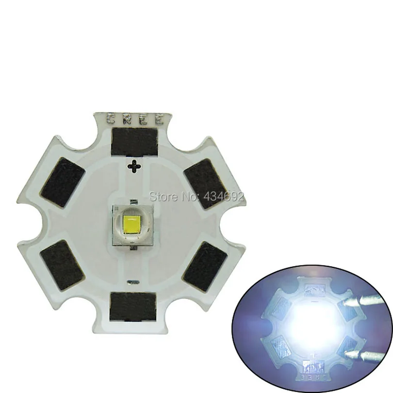 10 шт. 1 Вт ~ 3 CREE XP E2 R3 Q5 Led белый/теплый белый 20 мм DC2.9 3.25V 350 1000ма светодиодный