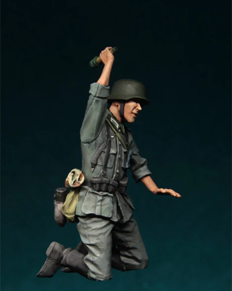 1/35 модельная фигурка из смолы набор для второй мировой войны немецкая пехота в