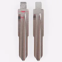 jingyuqin 1p #39 Ucut Blade For Chevrolet Lova (Right Blade) Remote Car flip Key Blank Keyless Entry System