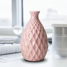 Flower Vase Ceramic Delicate Office Desktop Table Decoration Wedding Ornament