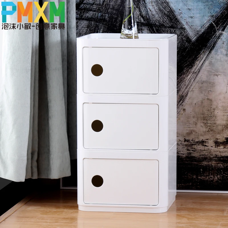 Simple petit carré chevet européenne minimaliste moderne chambre créative armoires de rangement de tiroir casiers mini.jpg Armoire Chambre Créatif