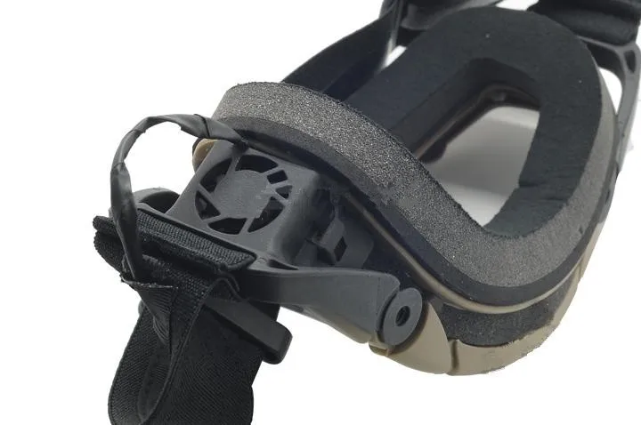 Tactical safety goggle SI-Ballistic Goggle Updated version Fan version Black DE pink6
