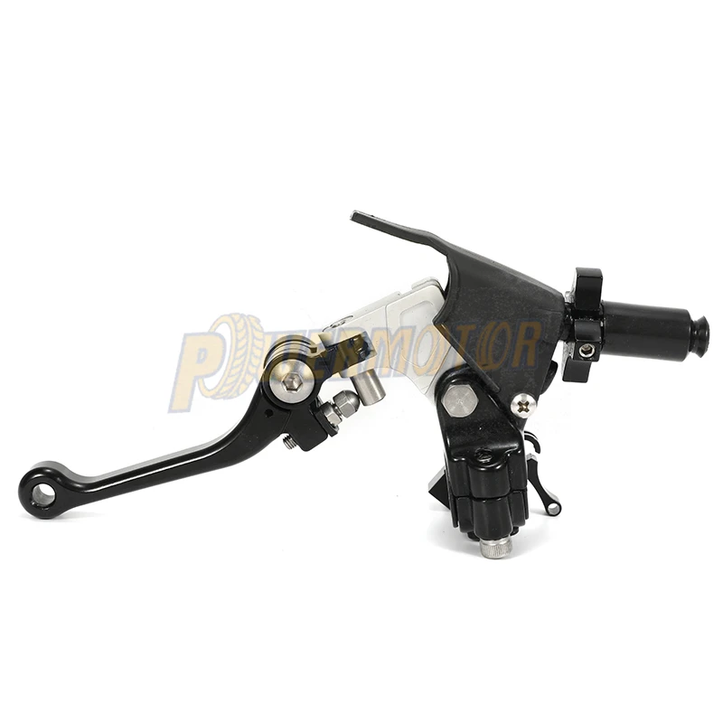 Universal Motorcycle CNC 360 degree's Folding Clutch Lever Fit CRF KLX YZF RMZ KAYO BSE Dirt Bike MX Motocross Enduro Off Road