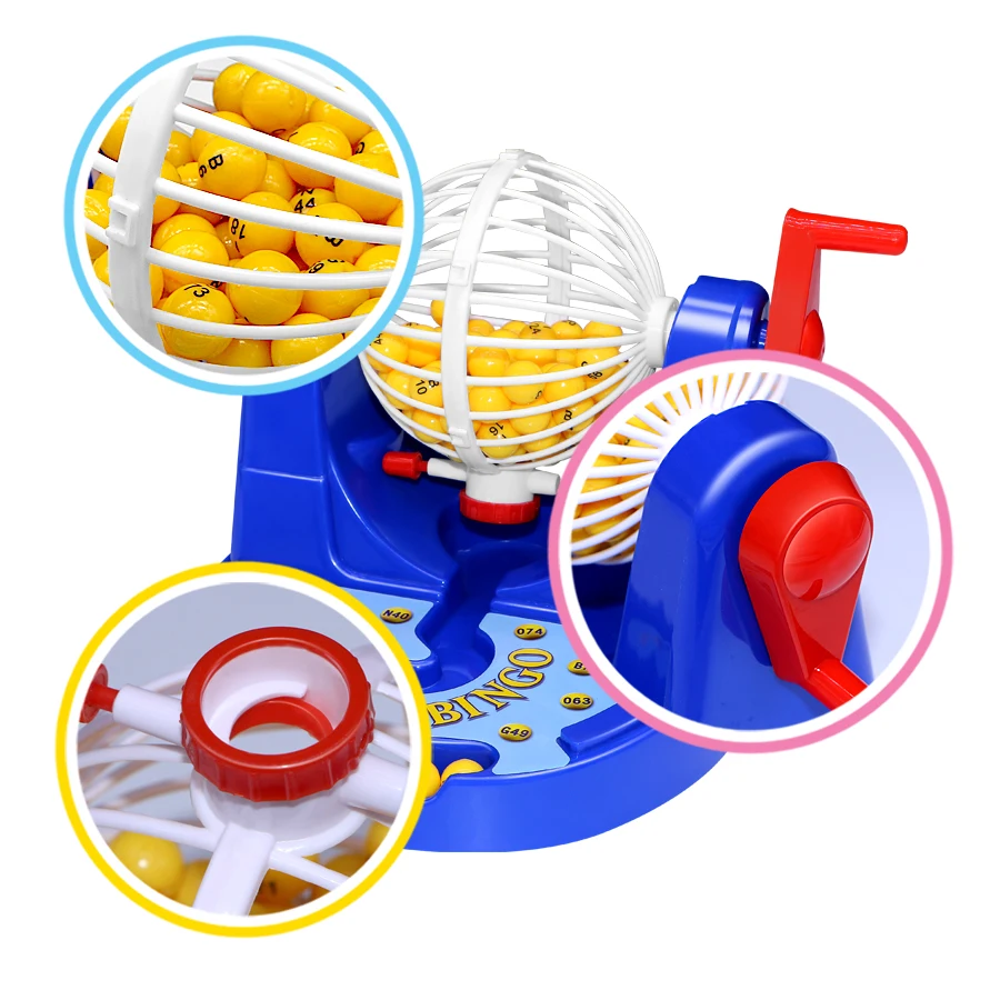 Набор Бинго-игр клетка шары карточки-маркеры доска комплект Семейные забавные настольные игрушки люкс проволочная клетка бинго набор с шариками и картами и маркерами