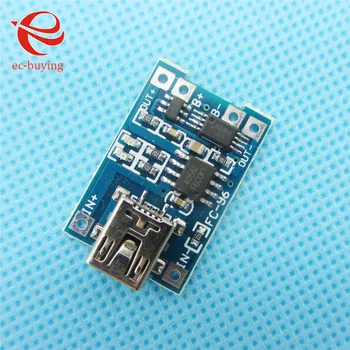 

100pcs/lot MINI USB 1A Lithium Battery Charging Board Charger Module With Protection TP4056
