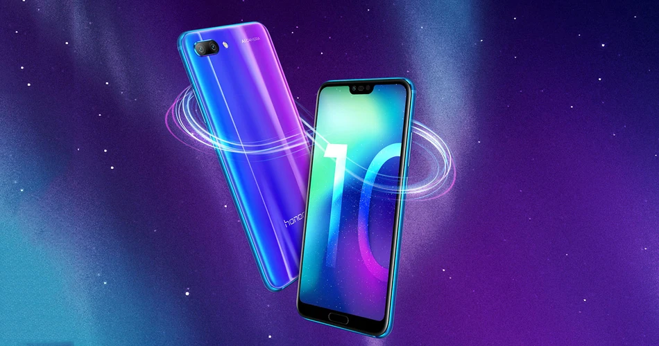 Глобальная версия Honor 10, мобильный телефон, 4 Гб, 128 ГБ, 24 МП, Восьмиядерный, мобильный телефон, двойная камера, Face ID, NFC, android 8,1, 3400 мА/ч