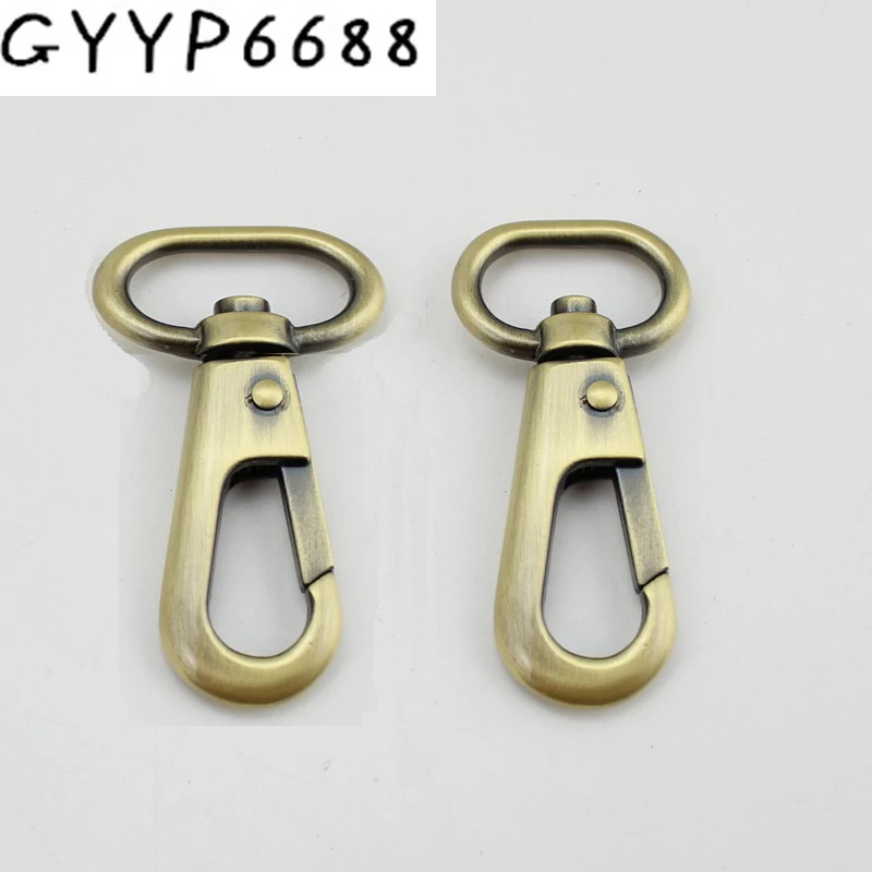 50pcs 4 colors 20mm 25mm High quality trigger snap hook bronze metal