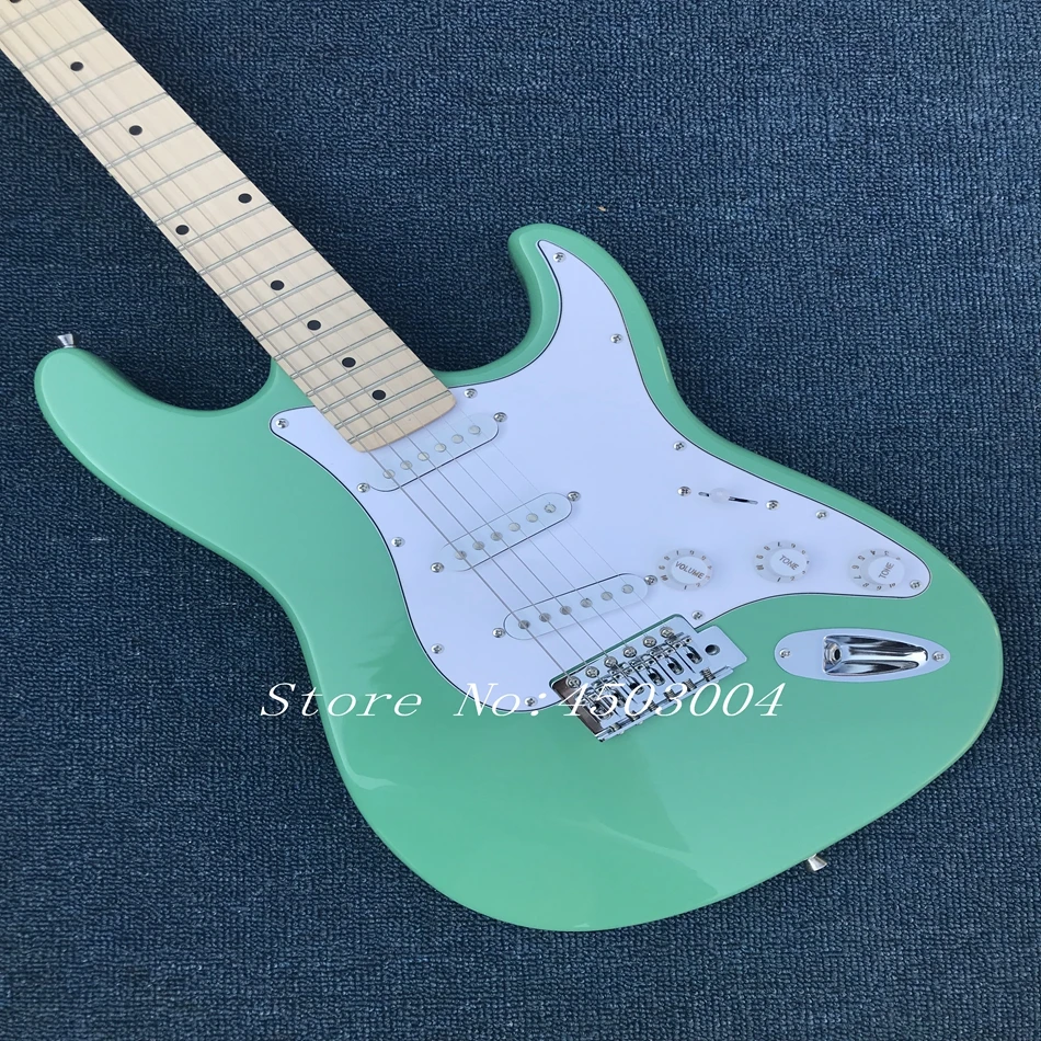 Best Selling ST Guitar 6 Strings custom body Electric Guitar have more style you can choose more picture In Stock