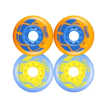 JEERKOOL роликовые коньки 88A 76/80 мм встроенный торможения слалом Коньки раздвижные ролик для SEBA Powerslide Patines колеса LZ26