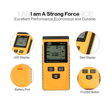 

GM3120 LCD Digital Electromagnetic Radiation Detector Meter Dosimeter Tester Counter for Computer Phone TV