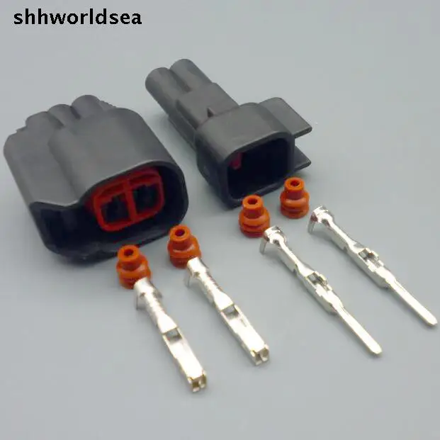 Shhworldcea 5/30/100 комплектов мужской и женский ev6 ev14 USCAR топливный инжектор соединители