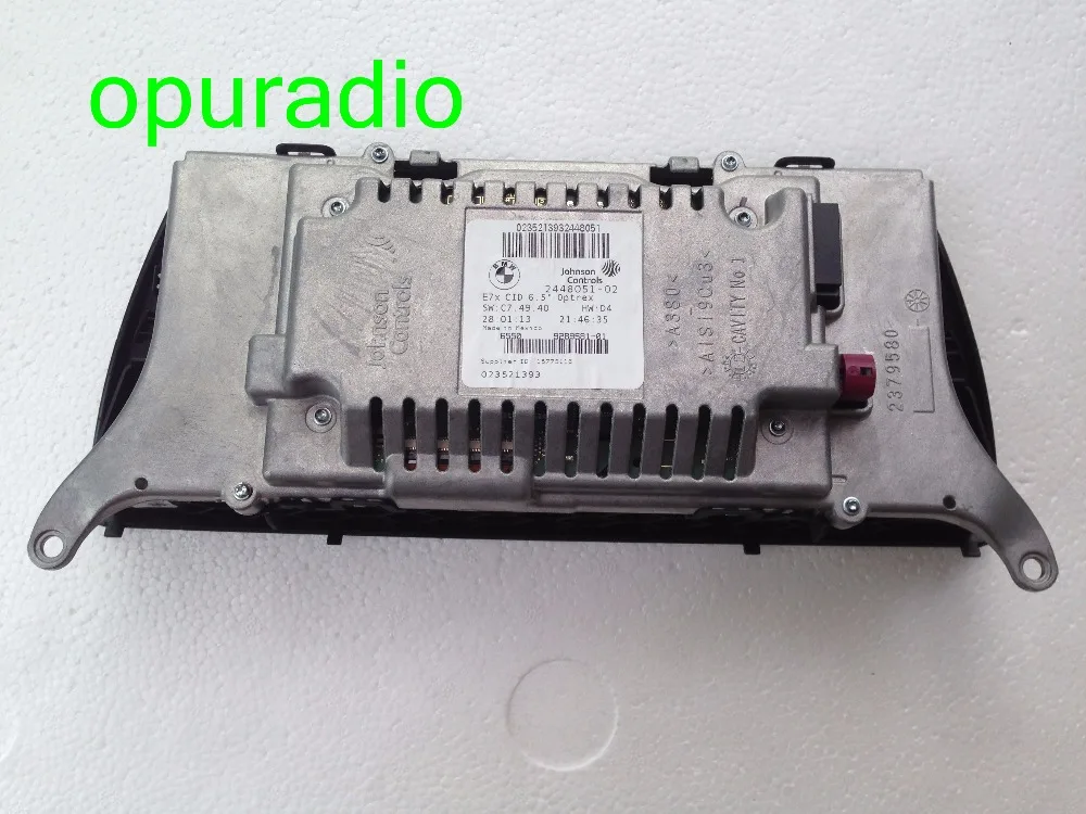 Johnson Controls 9289581-01 complete display for BMW  E7X X5 (4)