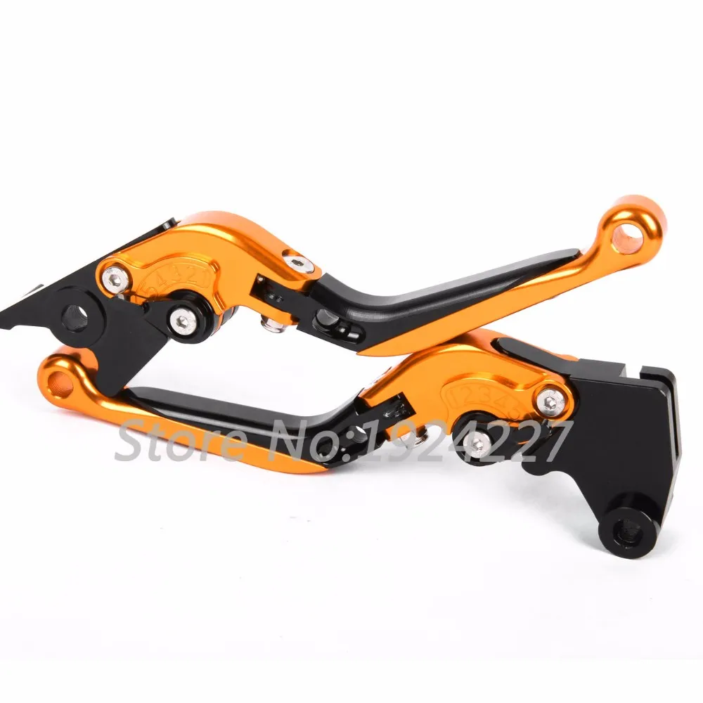 Для KTM 990 Superduke 2005 2012 2011 2010 2009 2008 2007 2006 CNC Мотоцикл Регулируемые Складные Выдвижные