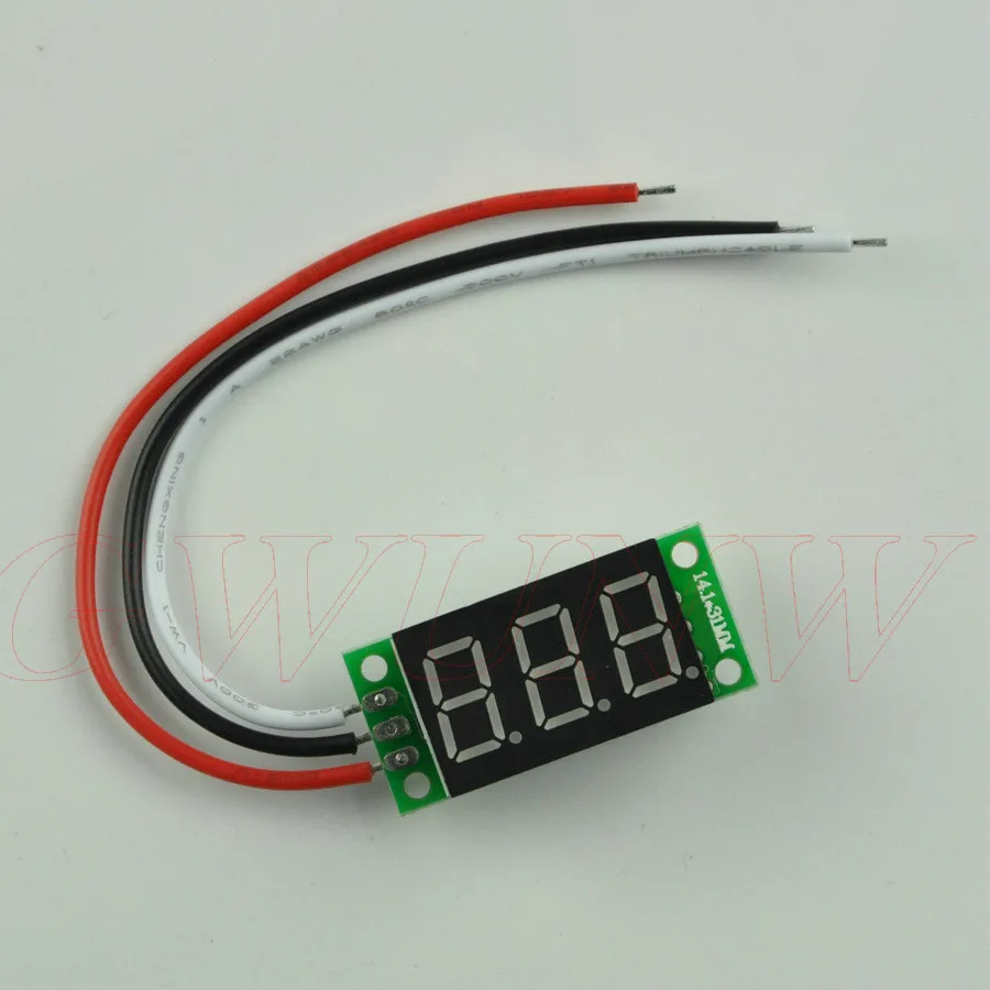 GWUNW BY336V DC 0 200V (200V) 3 Бит 36 тестер напряжения цифровой дисплей светодиодный