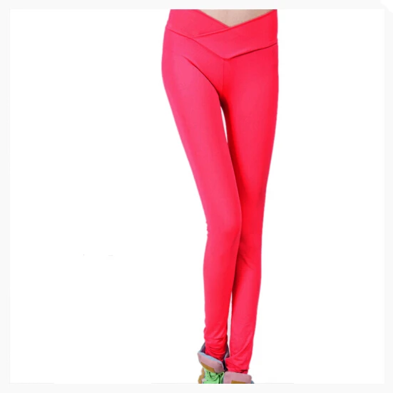 IMC 2016 font b Women b font Sportswear Pants Skinny High Waist Elastic Fitness 10 Colors