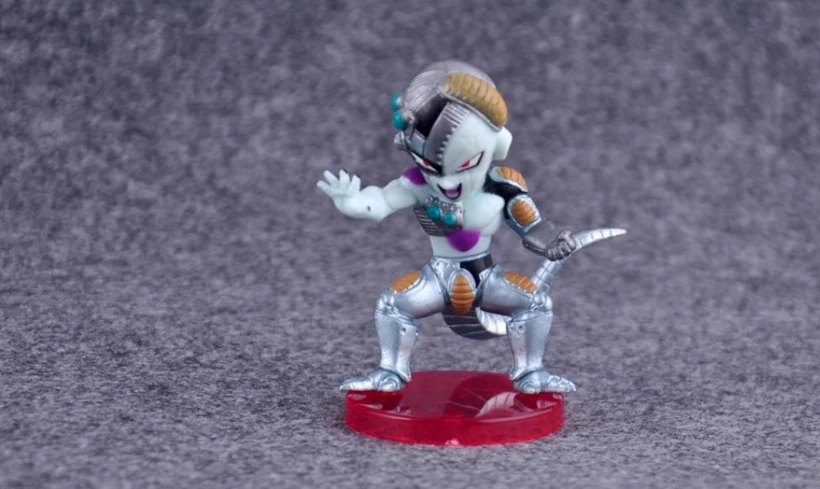 1 шт. Dragon Ball Z Frieza семейная фигурка Золотой Frieza King форма холодной борьбы ПВХ модель злодей ролевая Аниме Коллекция детская игрушка