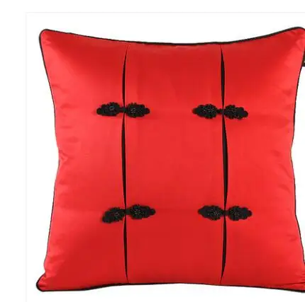 Имитация шелковой ткани наволочка для подушки в китайском стиле с узлом и QQ截图20190527123445