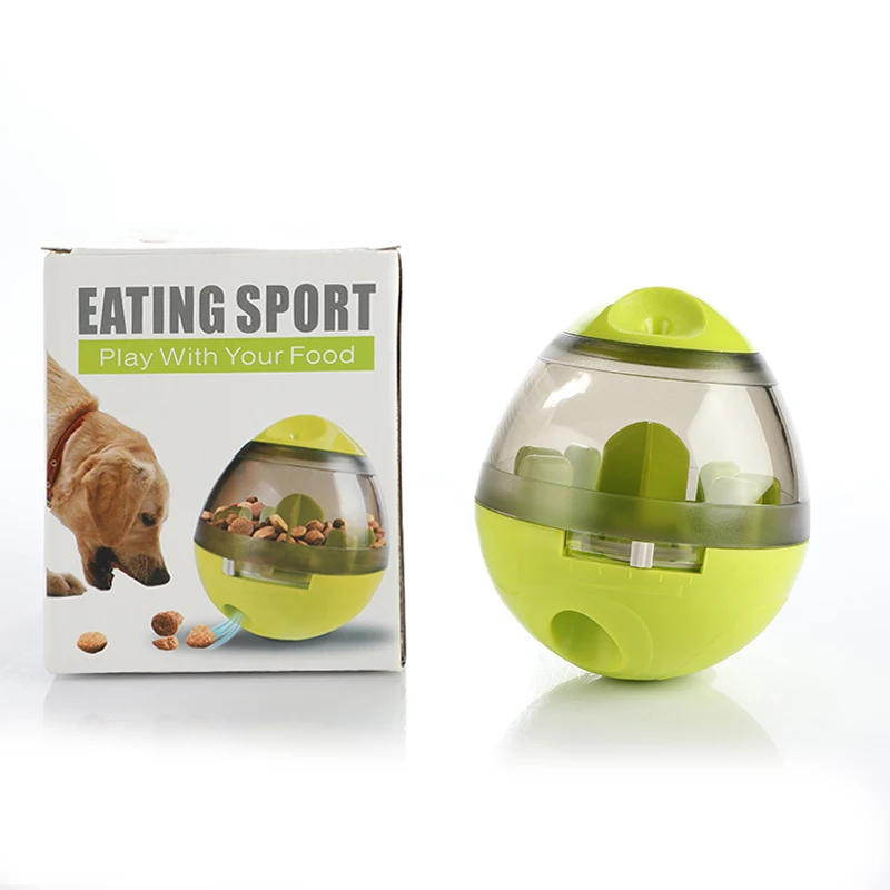 Pet Tumbler Fun Bowl Toy Feeder Dog Intelligent Feeding ...