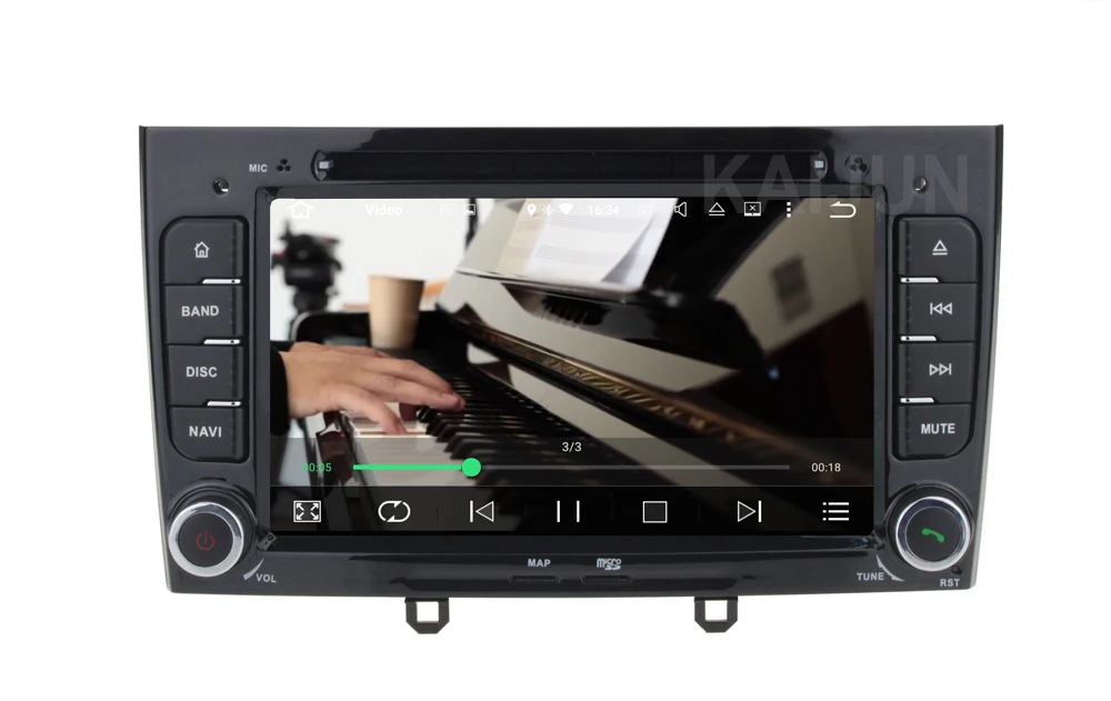 Perfect Android 8.1 Car DVD Player Multimedia Stereo for peugeot 408 308 308SW with Radio WiFi GPS 22