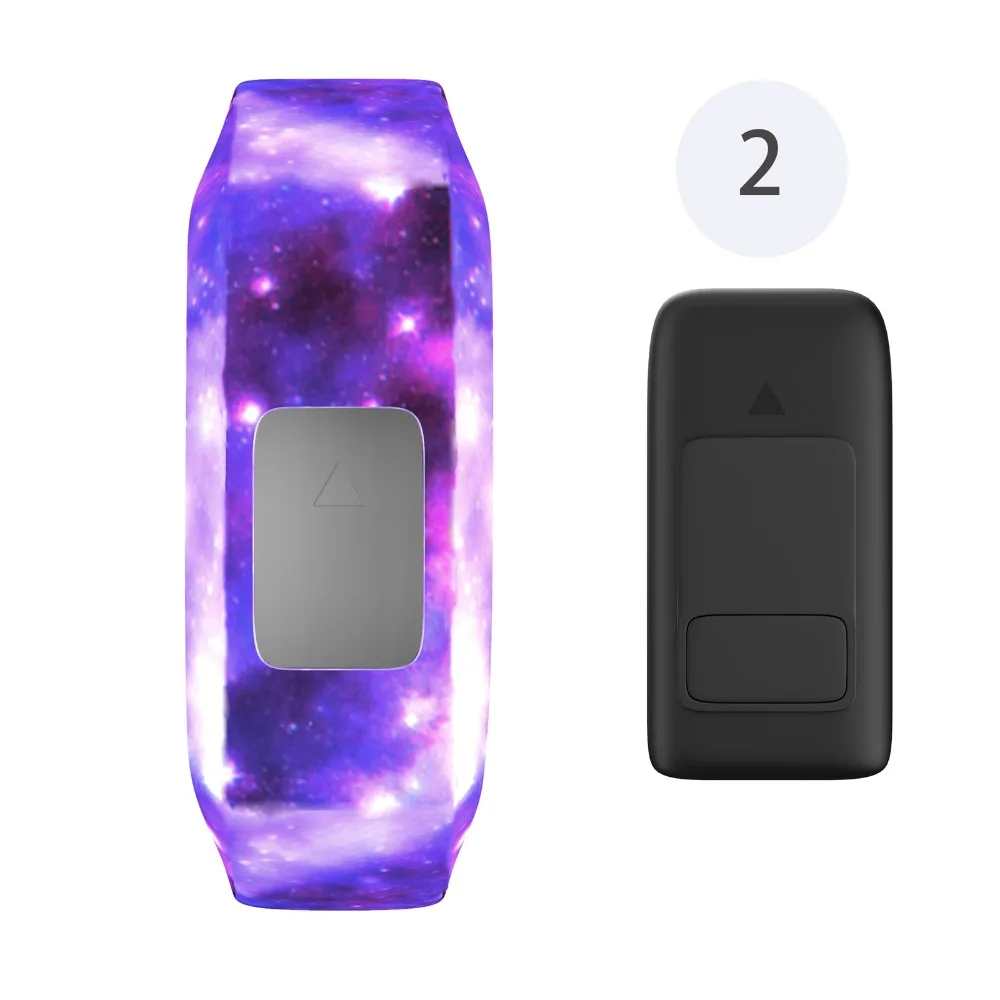 

Printed Silicone Wrist Band Bracelet Child Strap for Garmin VivoFit Jr Junior/Vivofit 3 Fitness Activity Tracker Watchband