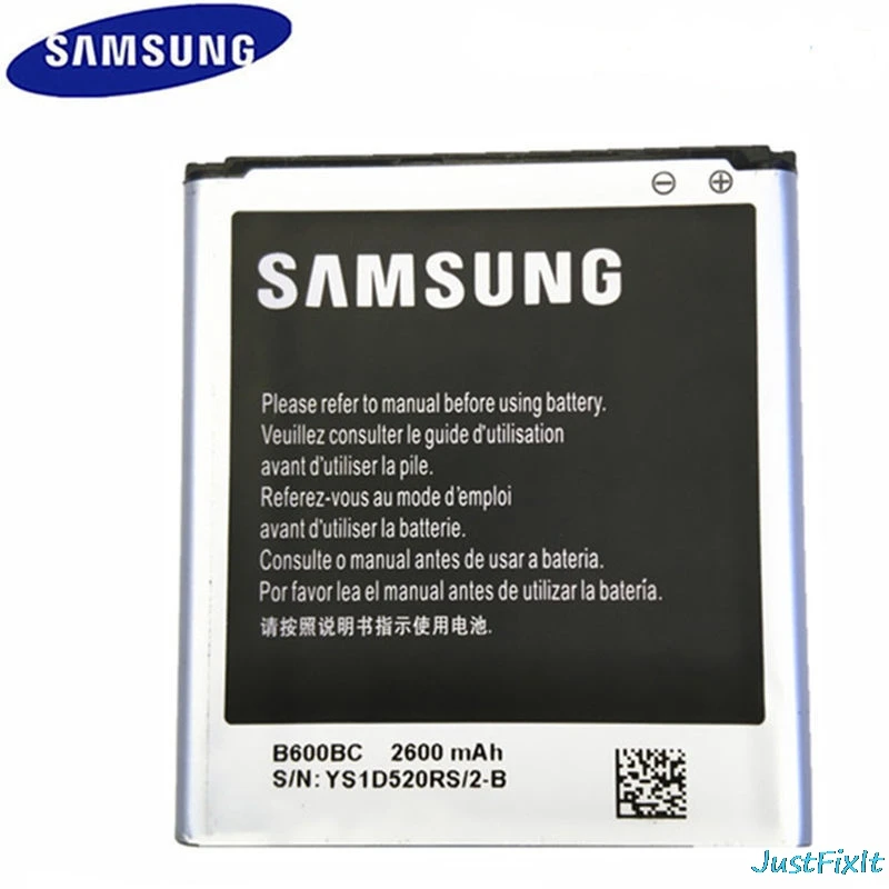 Новинка 100% оригинал B600BC сменная батарея для samsung GALAXY S4 I9500 I9508 I9505 телефона 2600