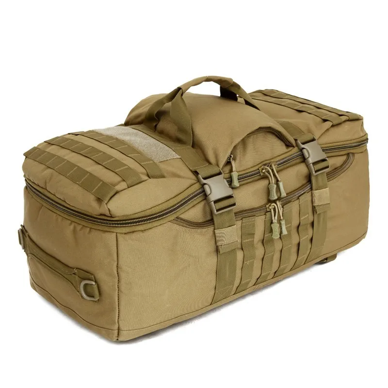 Capacidade de Escalada ao ar Mochila para Mulheres dos Homens Wearproof à Prova Grande Livre Acampamento Camo Caça Caminhadas Náilon Dwaterproof Água Tático Bolsa Mão 60l 7 homens caça caminhadas náilon wearproof à prova