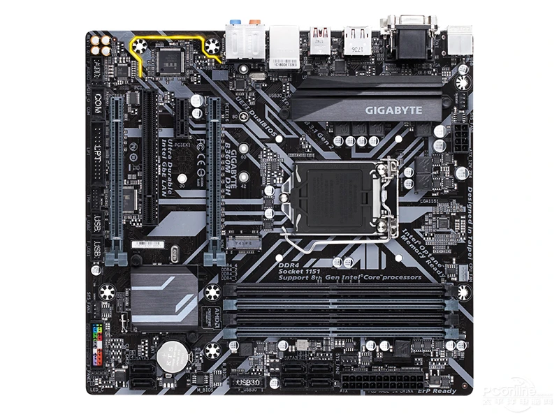 Материнская плата Gigabyte B360M D3H LGA 1151 DDR4 B360 desktop E-спортивная игра компьютерные материнские платы