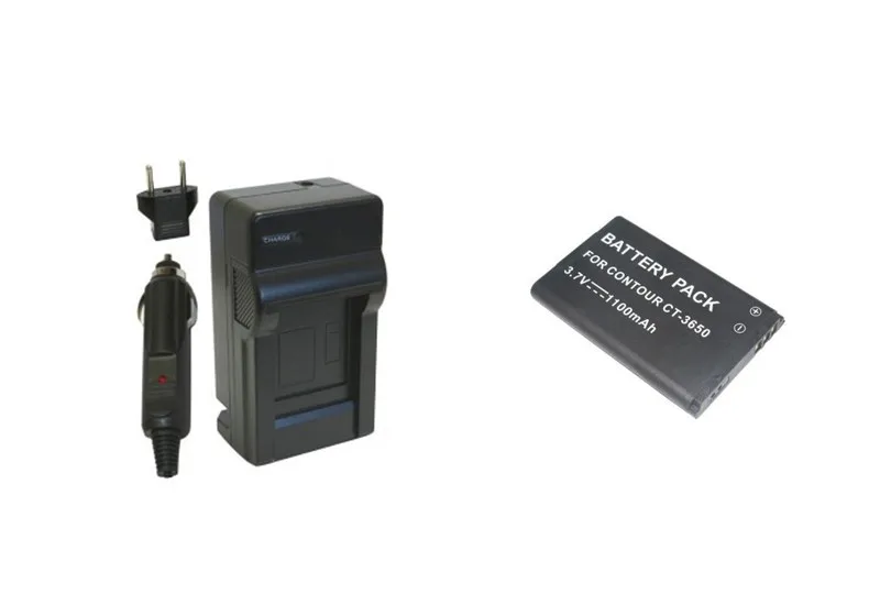 CT-3650 CT3650 BL-5C Battery+Charger for Contour 2350,2450,2900,C010410K ContourHD,ContourGPS,Contour+,Contour+2 ContourROAM.