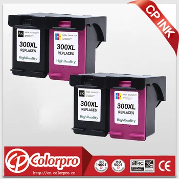 

CP 4PK 300 Replacement for HP300XL 300 Ink Cartridge for HP Deskjet D1660 D2560 D2660 D5560 F2420 F2480 F2492 F4210 printers