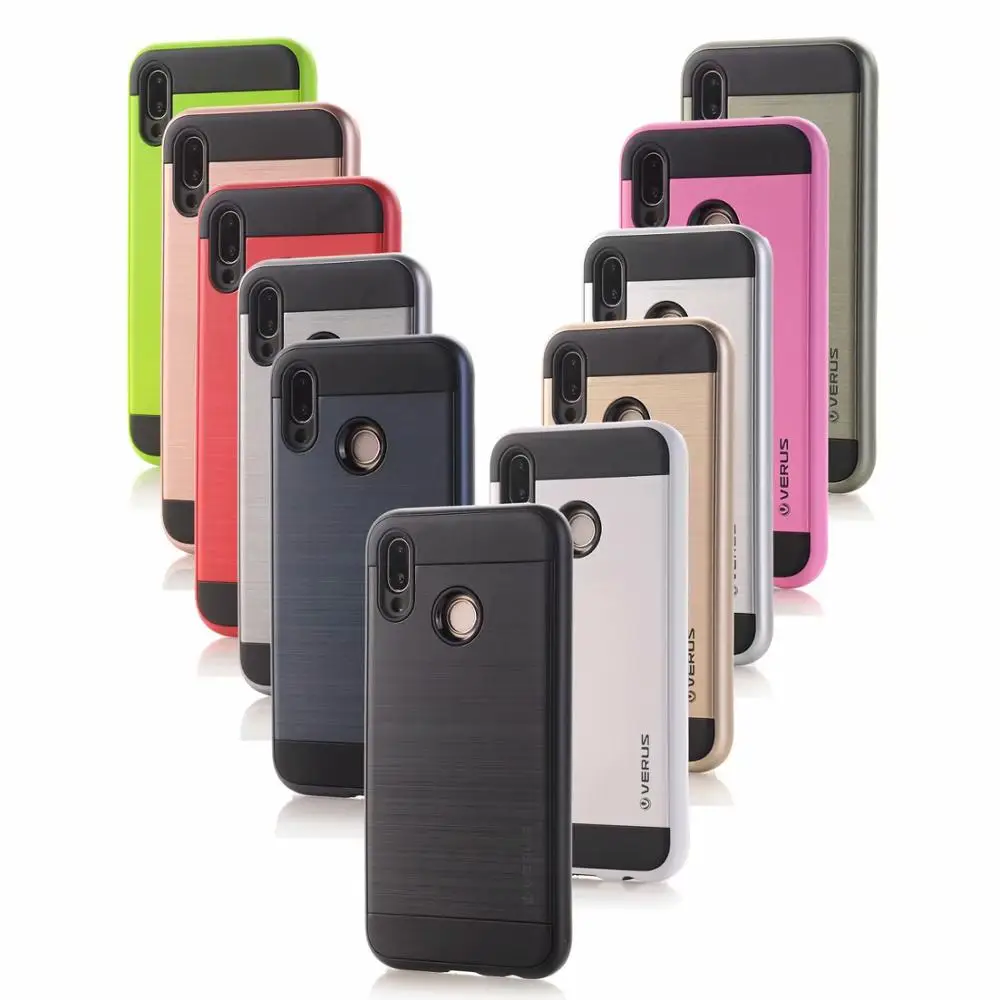 

Huawei P20 Lite Case Cover Shockproof Carbon Fiber Bumper Rugged TPU Silcone Protector Case Cover For Huawei P20 Lite/Pro P10
