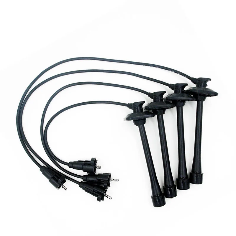 4 Pcs Ignition Spark Plug Wire Set for 97 01 Toyota Camry Solara Rav4 2