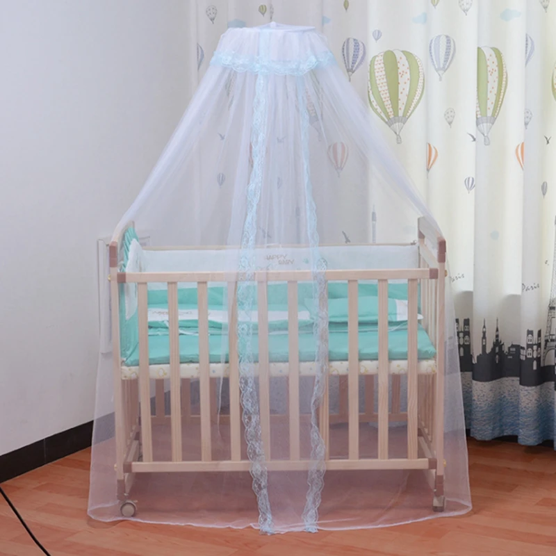 160*450CM 1 Mosquito Net Hot Sale Baby Bed Mesh Cloth Mosquito Mesh Dome Net Curtain For Child Baby Canopy