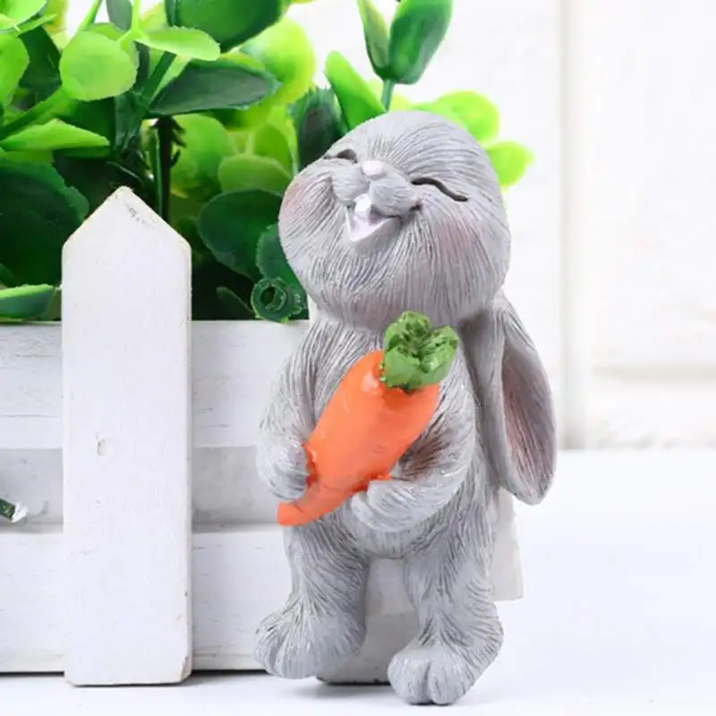 

Cute Wall Hook Key Hair Pin Holder Organizer Decorative Organizer Cartoon Rabbit Shaped Holder Organizer