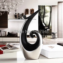 Modern Creative ceramic crafts living room TV cabinet fashion pottery ornaments Wine soft furnishing wedding gift free shipping