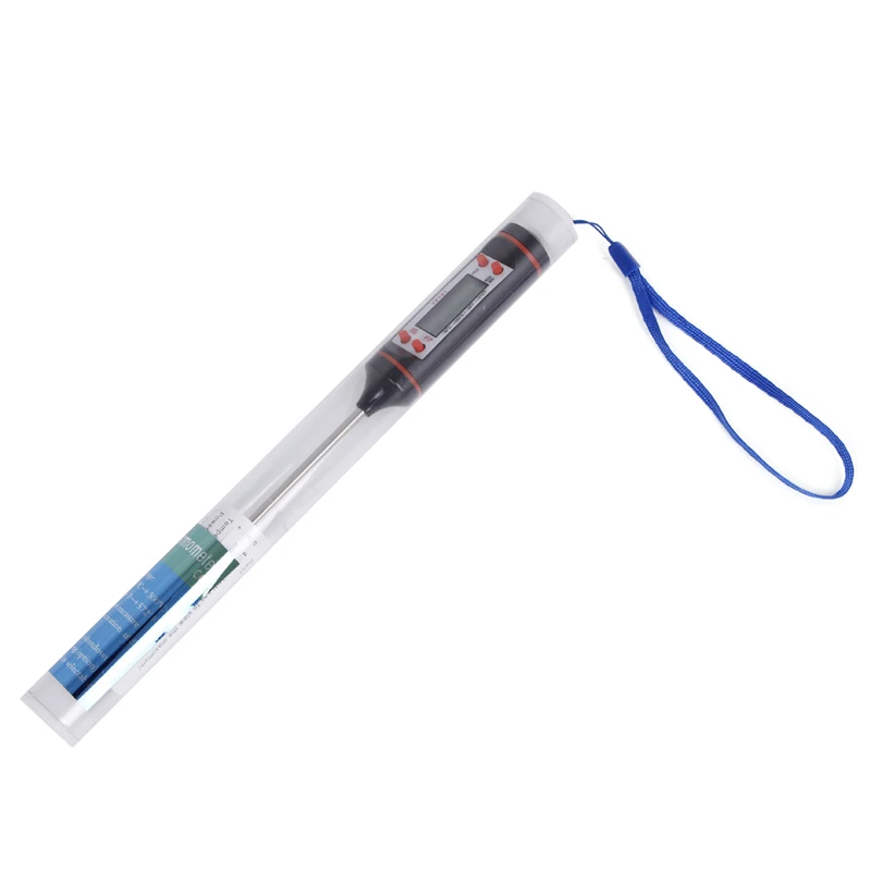 

Food Oil Cooking Meat BBQ Probe igital Thermometer Temperature kitchen #Aug.26