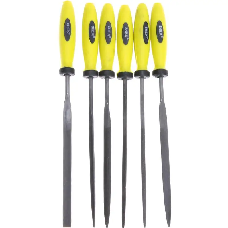 

6pcs Metal File Mini Assorted Rasp Diamond Needle File set Woodworking Polishing Carving Jewelry Repair Tools