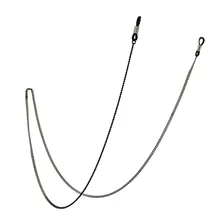 Короткие стильные очки солнцезащитные очки держатель фиксатор шнур цепная гирлянда черный